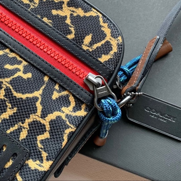 Coach Animal Print Terrain Crossbody Bag - Picture 4 of 12